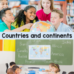 countries and continents