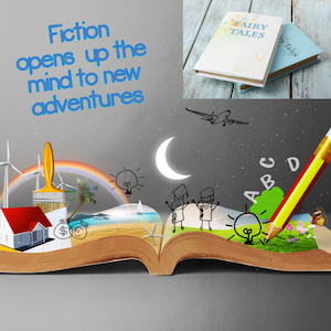 fiction opens up the mind to new adventures