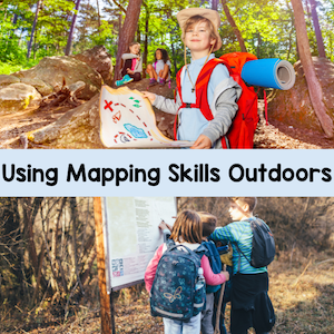 using mapping skills outdoors
