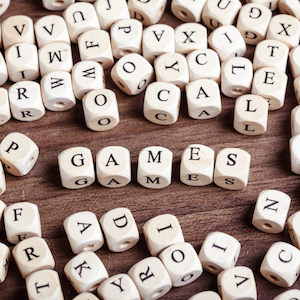 word games using dice