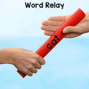 word relay game